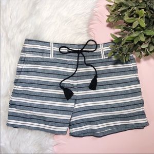 Ann Taylor LOFT Riviera Linen Drawstring Shorts 2